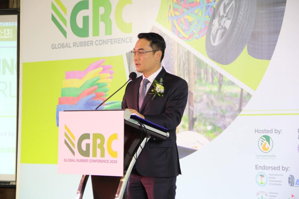 ประเทศไทย เป็นเจ้าภาพจัดประชุม GRC 2020 ร่วมวิเคราะห์แนวโน้ม มุ่งส่งเสริมการใช้ยางธรรมชาติ พัฒนาผลิตภัณฑ์ยาง