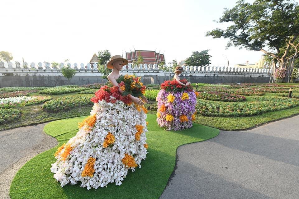 เข้าชมฟรี !! สวนดอกไม้ ถ่ายรูปสุดปังกับทุ่งดอกไม้ ในสวนป้อมมหากาฬ เขตพระนคร ตั้งแต่วันนี้ถึง ต้นเดือนมกราคม