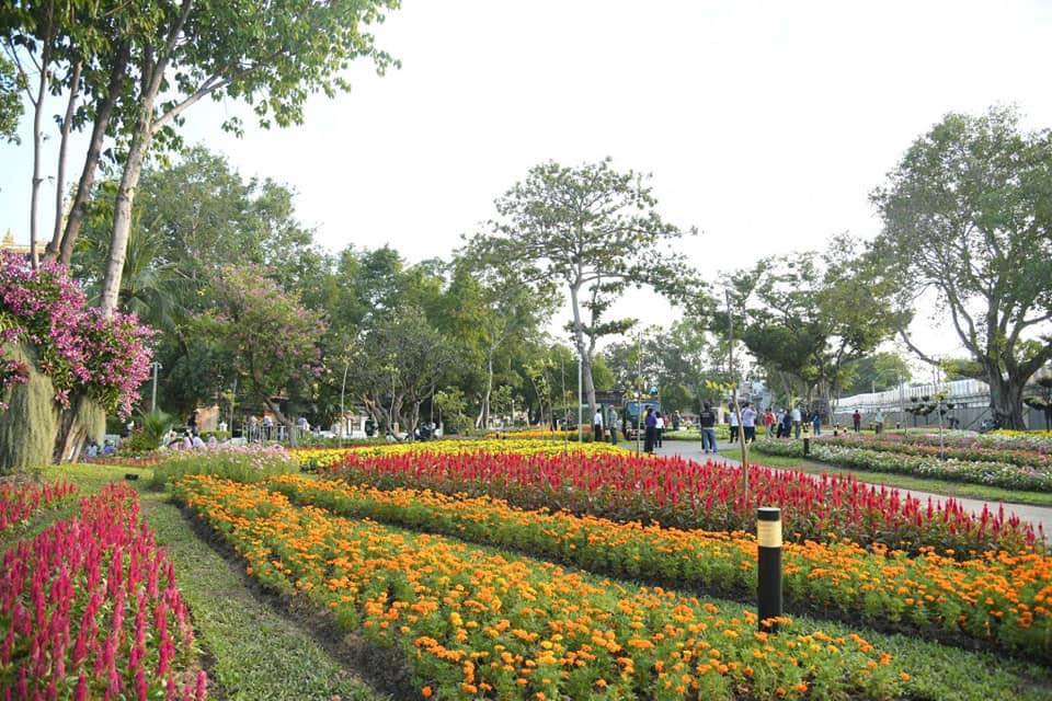 เข้าชมฟรี !! สวนดอกไม้ ถ่ายรูปสุดปังกับทุ่งดอกไม้ ในสวนป้อมมหากาฬ เขตพระนคร ตั้งแต่วันนี้ถึง ต้นเดือนมกราคม