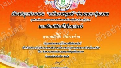 แบบทดสอบออนไลน์ เรื่อง พระราชประวัติพระบาทสมเด็จพระพุทธยอดฟ้าจุฬาโลก รัชกาลที่ 1 โดยห้องสมุดประชาชน "เฉลิมราชกุมารี"อำเภอกระทุ่มแบน ผ่านเกณฑ์รับเกียรติบัตรทาง E-mail